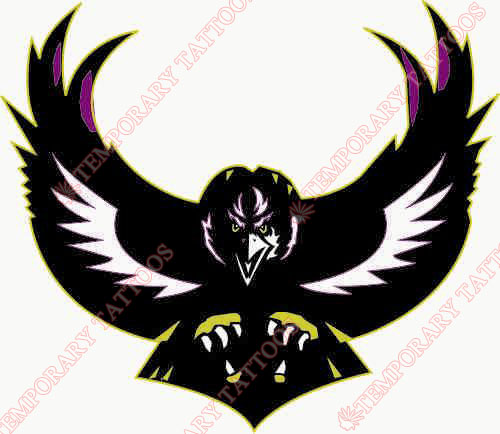 Baltimore Ravens Customize Temporary Tattoos Stickers NO.424